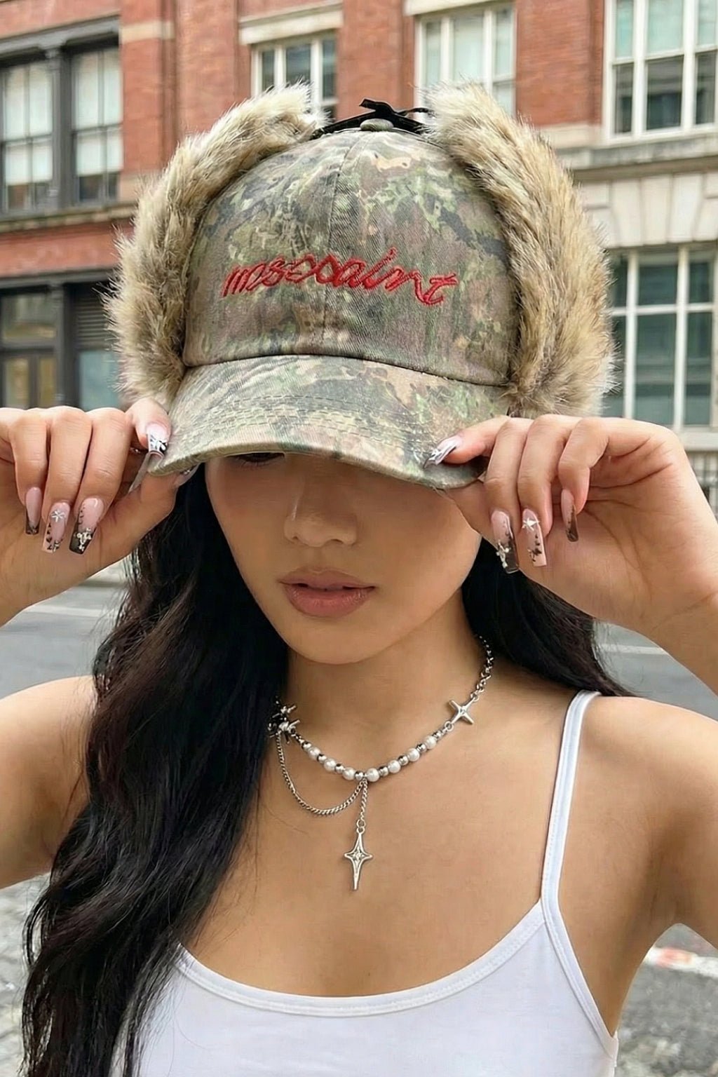 Casquette chapka - y2k streetwear