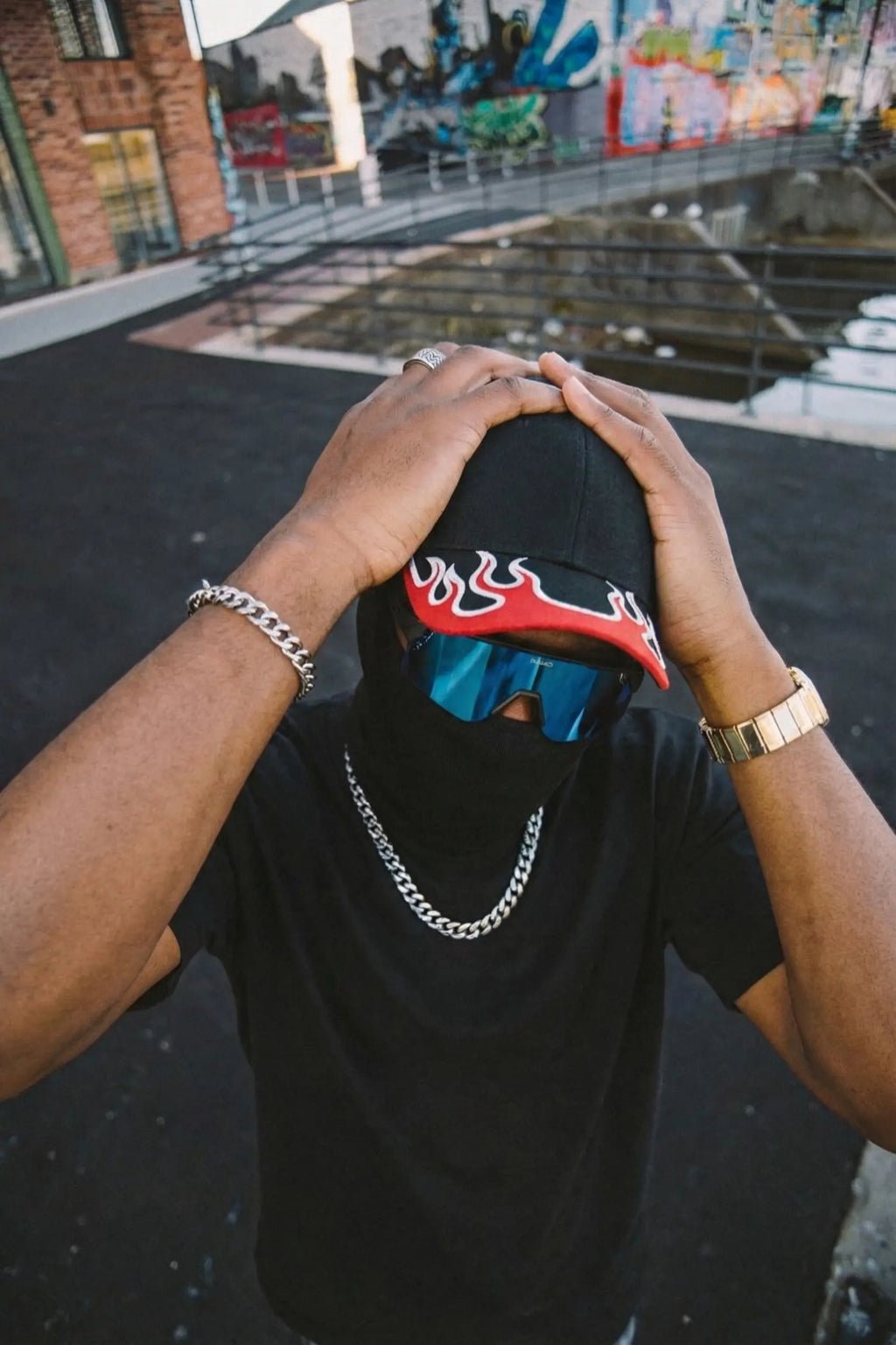 Casquette flamme - y2k streetwear