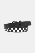 Ceinture à damier - y2k streetwear