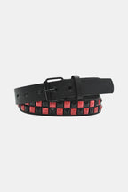 Ceinture à damier - y2k streetwear