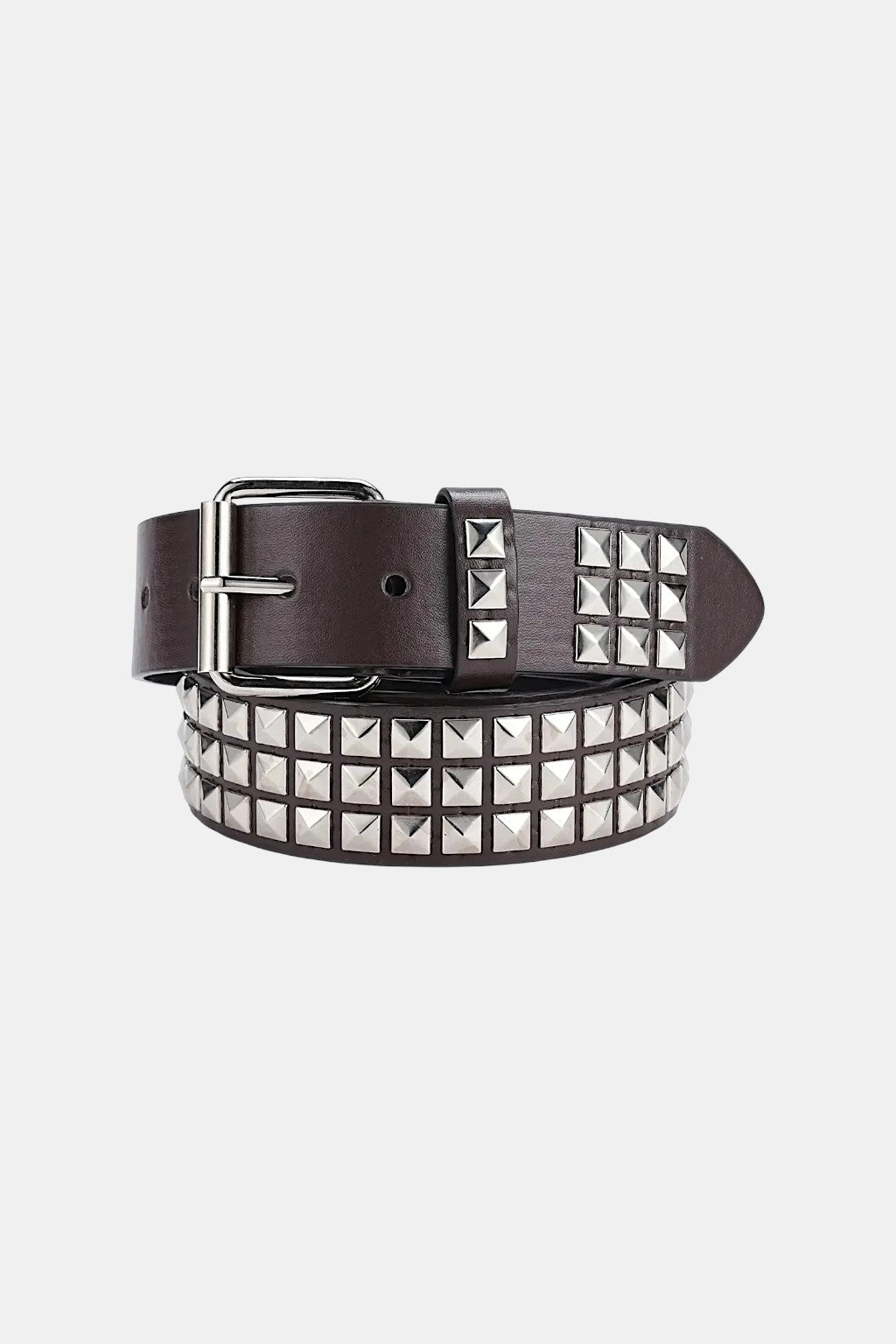Ceinture cloutée pyramide - y2k streetwear