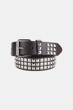 Ceinture cloutée pyramide - y2k streetwear
