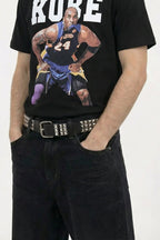 Ceinture cloutée pyramide - y2k streetwear