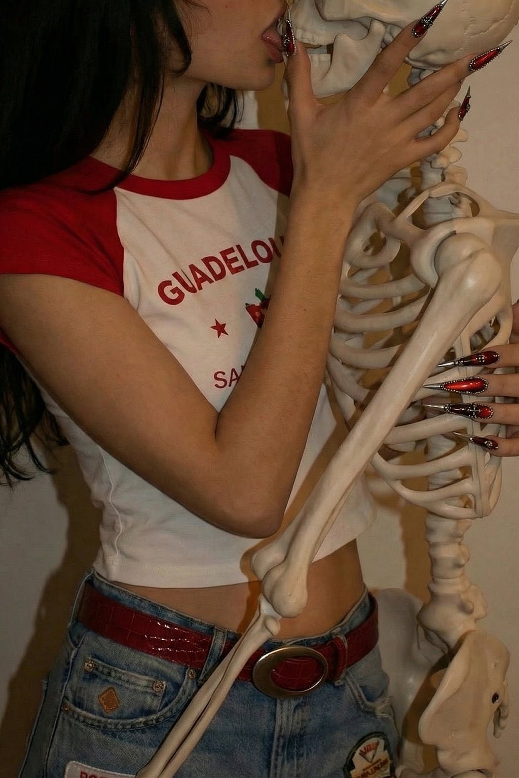 Ceinture crocodile - y2k streetwear