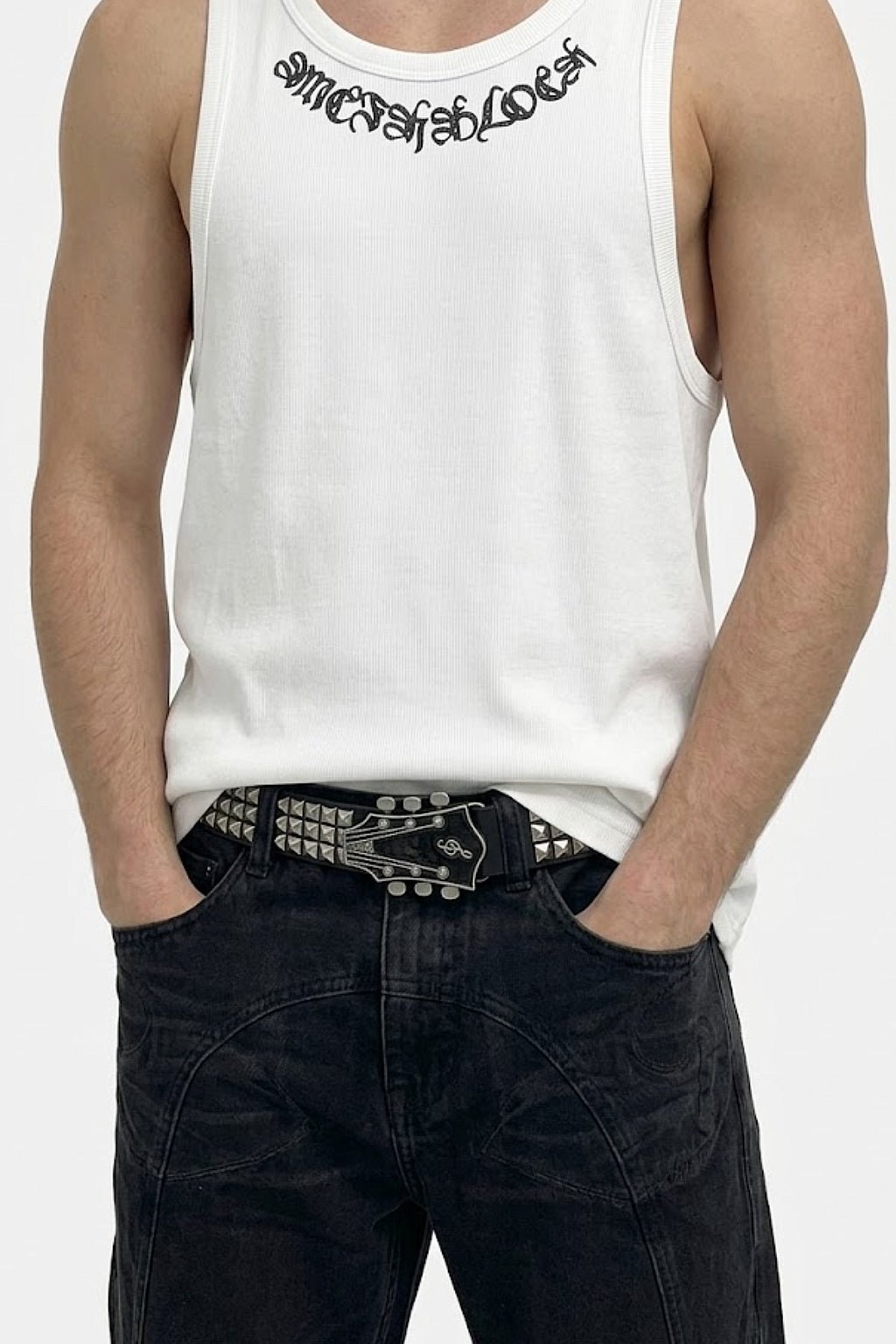 Ceinture de guitare - y2k streetwear