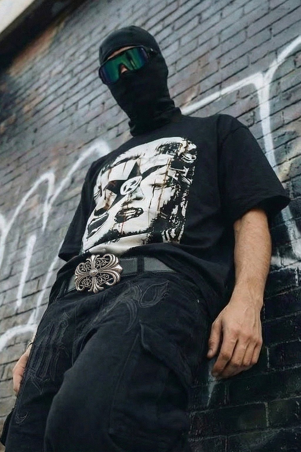 Ceinture gothique - y2k streetwear