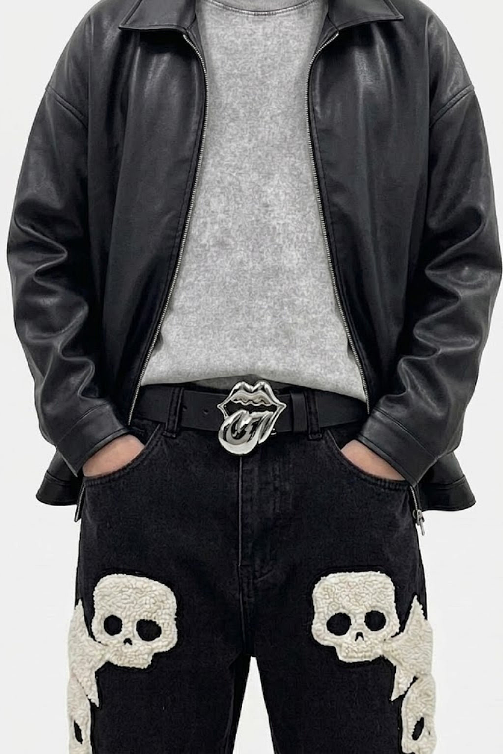 Ceinture langue - y2k streetwear