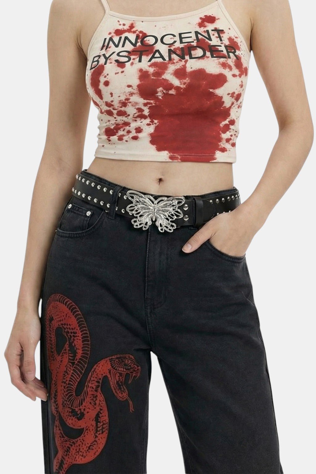 Ceinture papillon - y2k streetwear