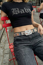 Ceinture strass y2k - y2k streetwear