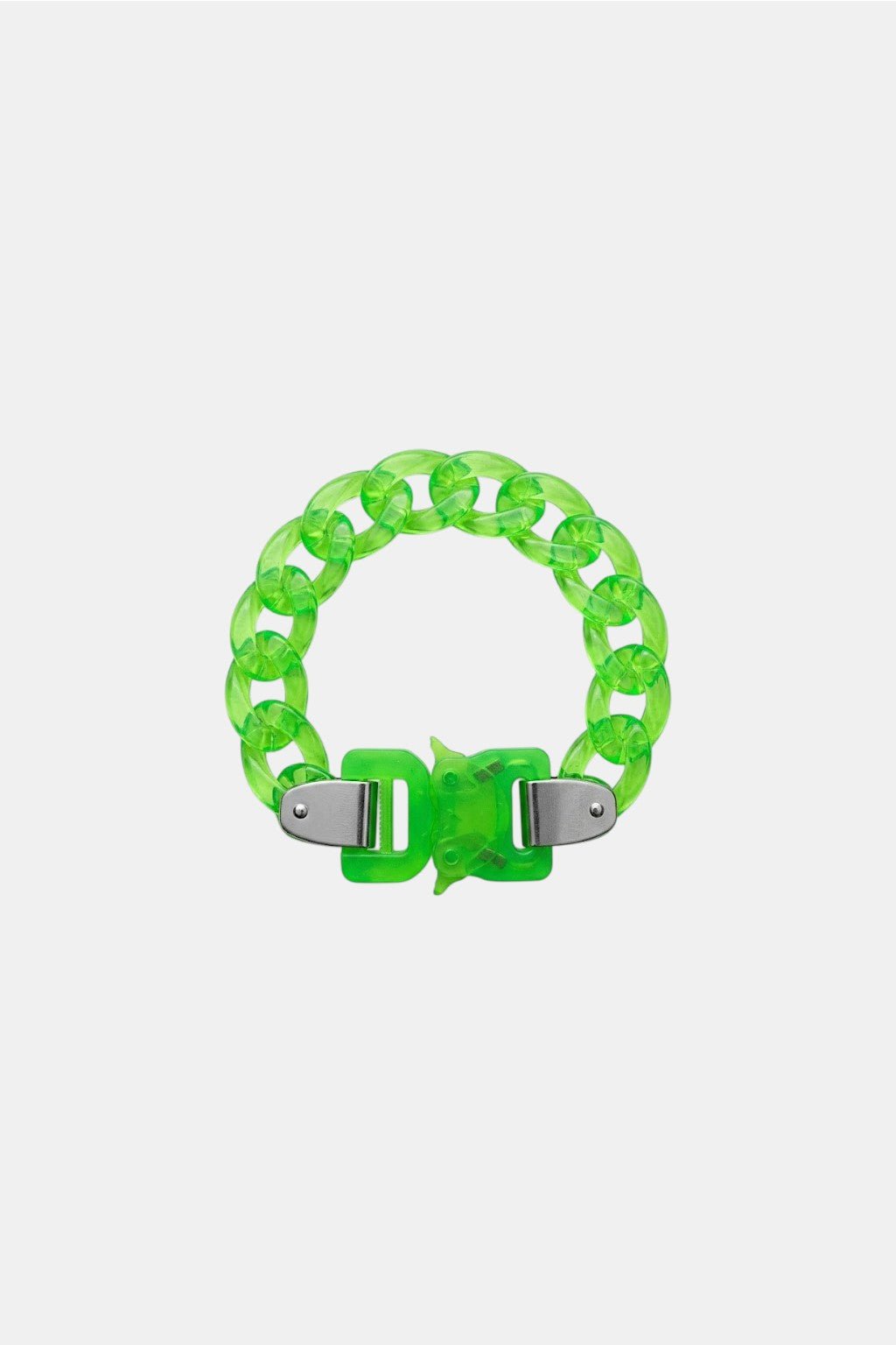 Chaine cubaine fluorescente - y2k streetwear