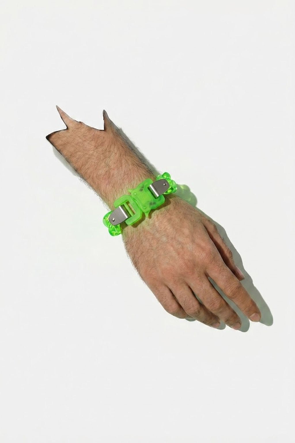 Chaine cubaine fluorescente - y2k streetwear