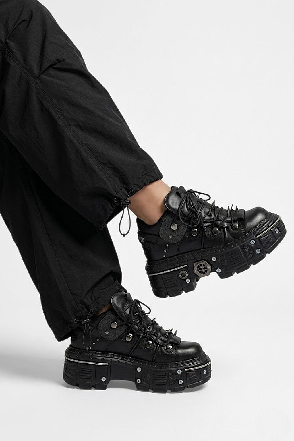 Chaussure gothique - y2k streetwear