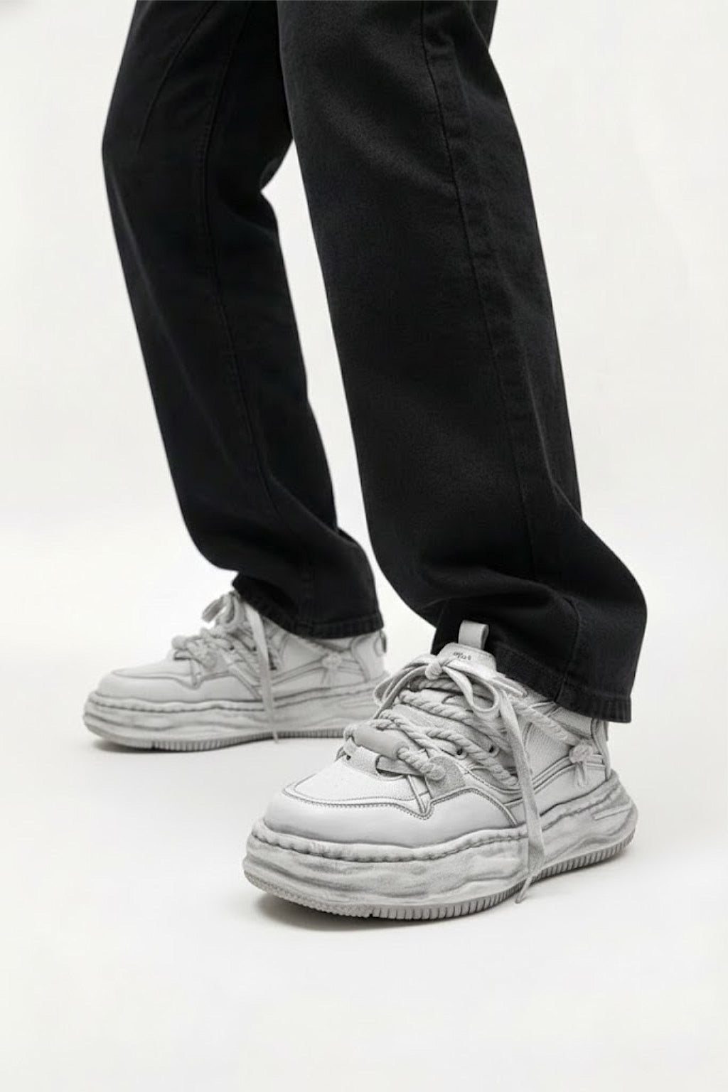 Chaussure lacet corde - y2k streetwear