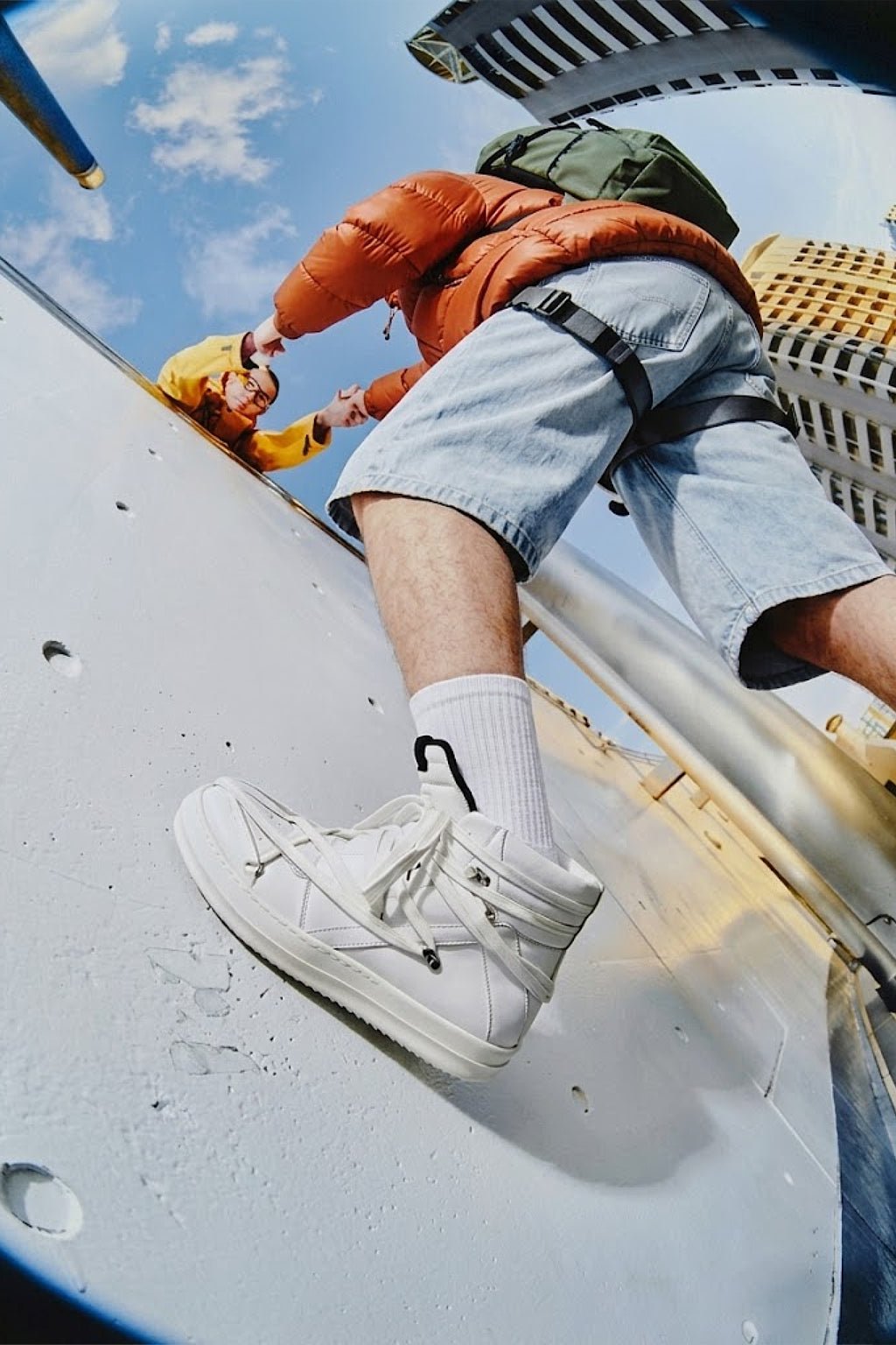 Chaussure montante gros lacet - y2k streetwear