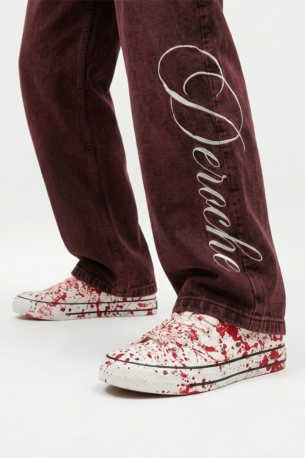 Chaussure sang - y2k streetwear