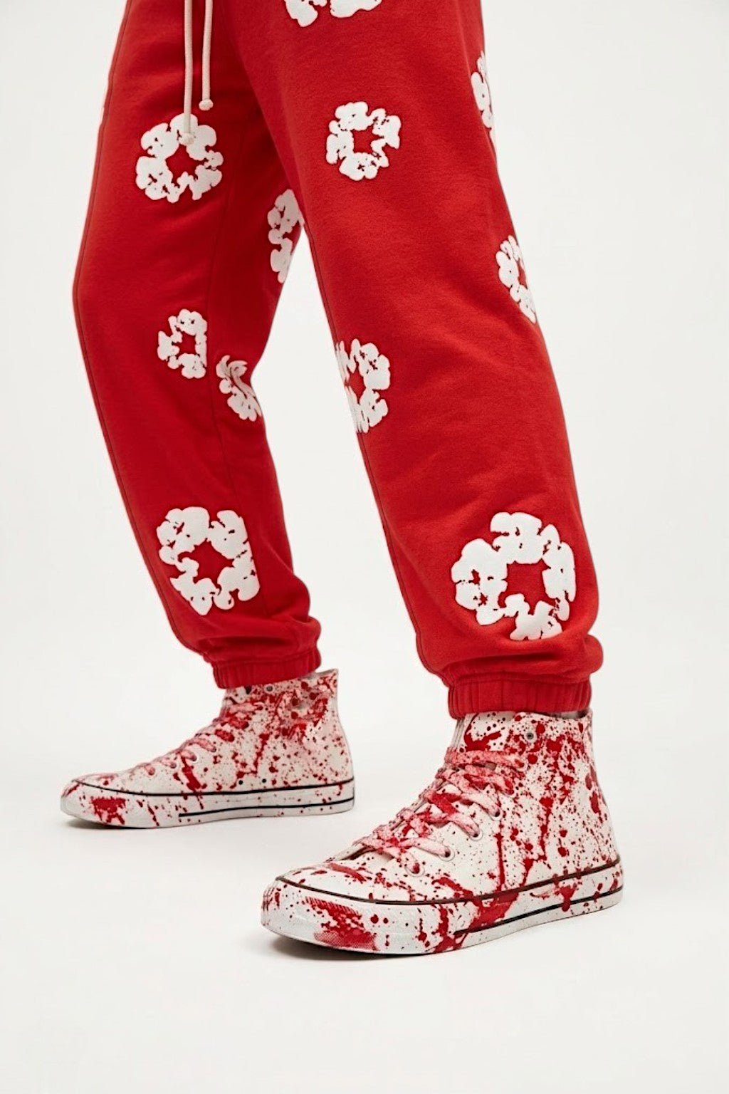 Chaussure sang - y2k streetwear