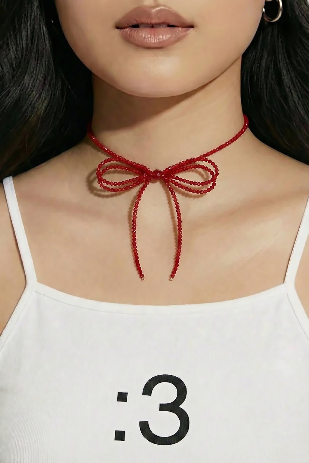 Choker noeud - y2k streetwear