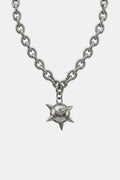 Collier à boules à pointes - y2k streetwear
