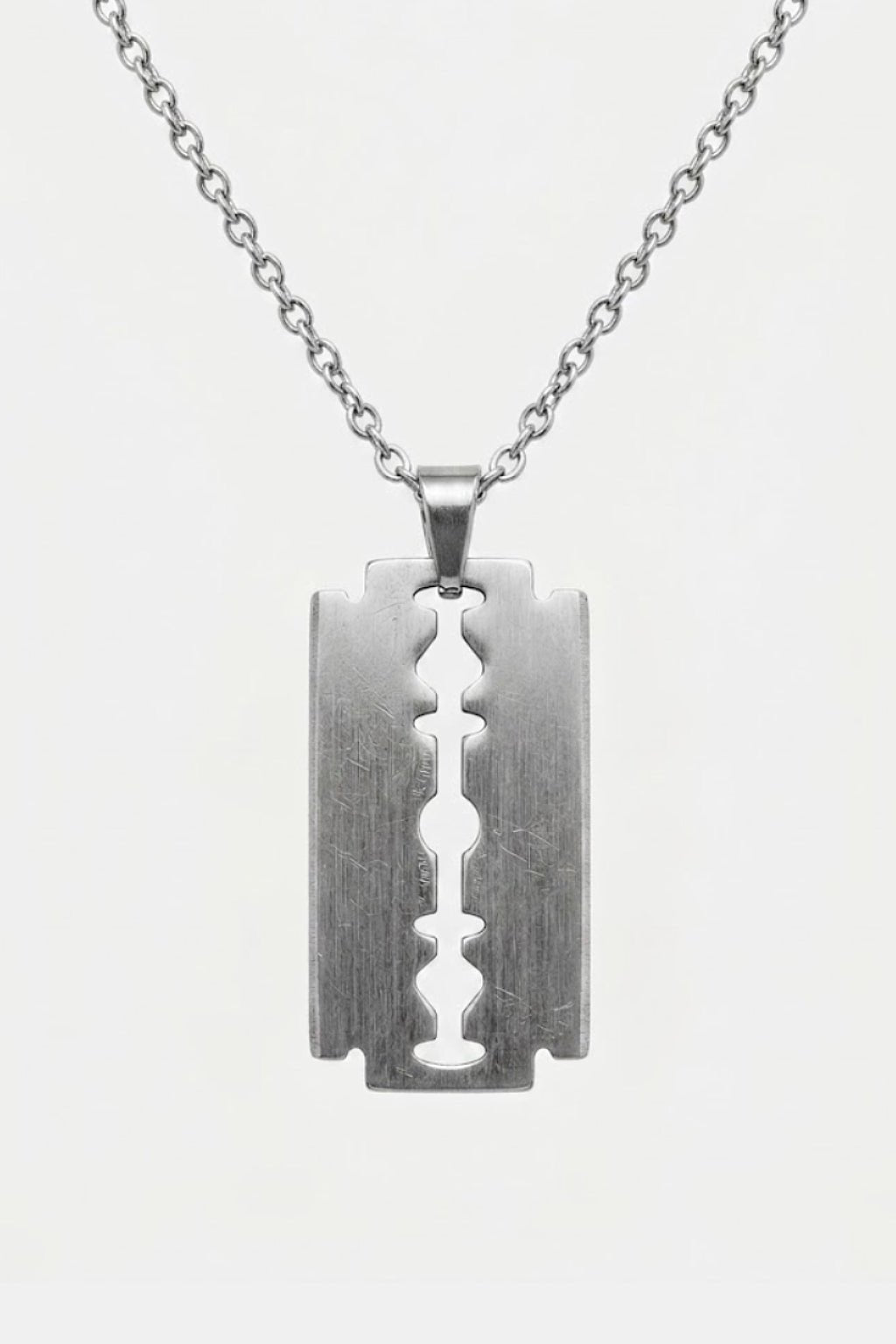 Collier à lame de rasoir - y2k streetwear