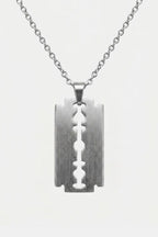 Collier à lame de rasoir - y2k streetwear