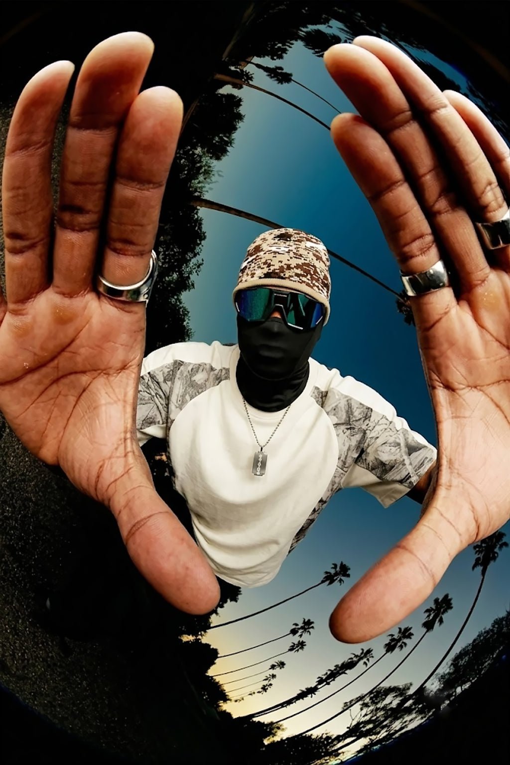 Collier à lame de rasoir - y2k streetwear