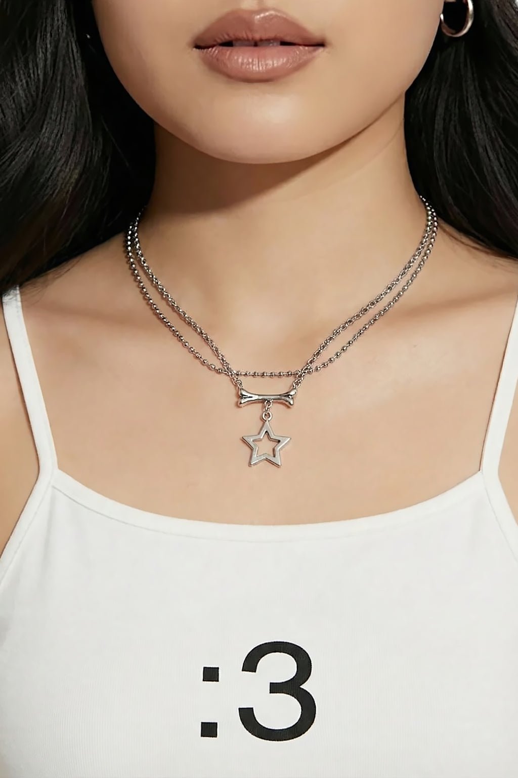 Collier cyber y2k - y2k streetwear