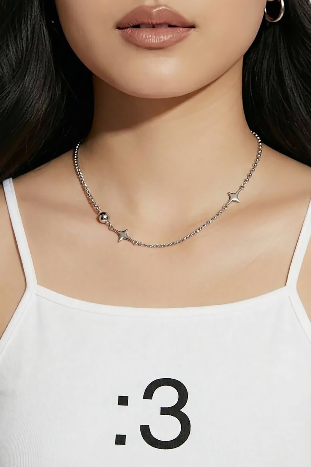 Collier cyber y2k - y2k streetwear