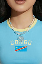 Collier de coquillages - y2k streetwear