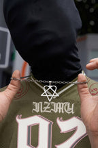 Collier heartagram - y2k streetwear