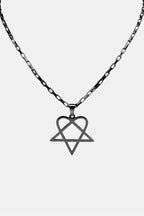 Collier heartagram - y2k streetwear