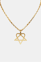 Collier heartagram - y2k streetwear