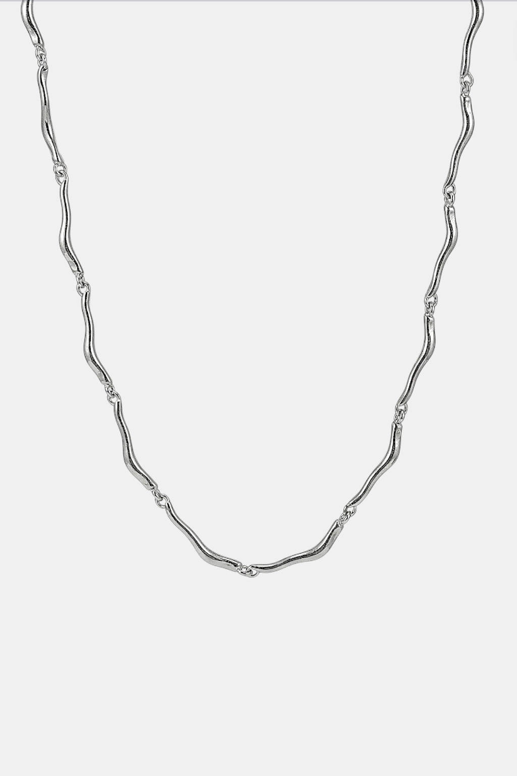 Collier liquid silver - y2k streetwear