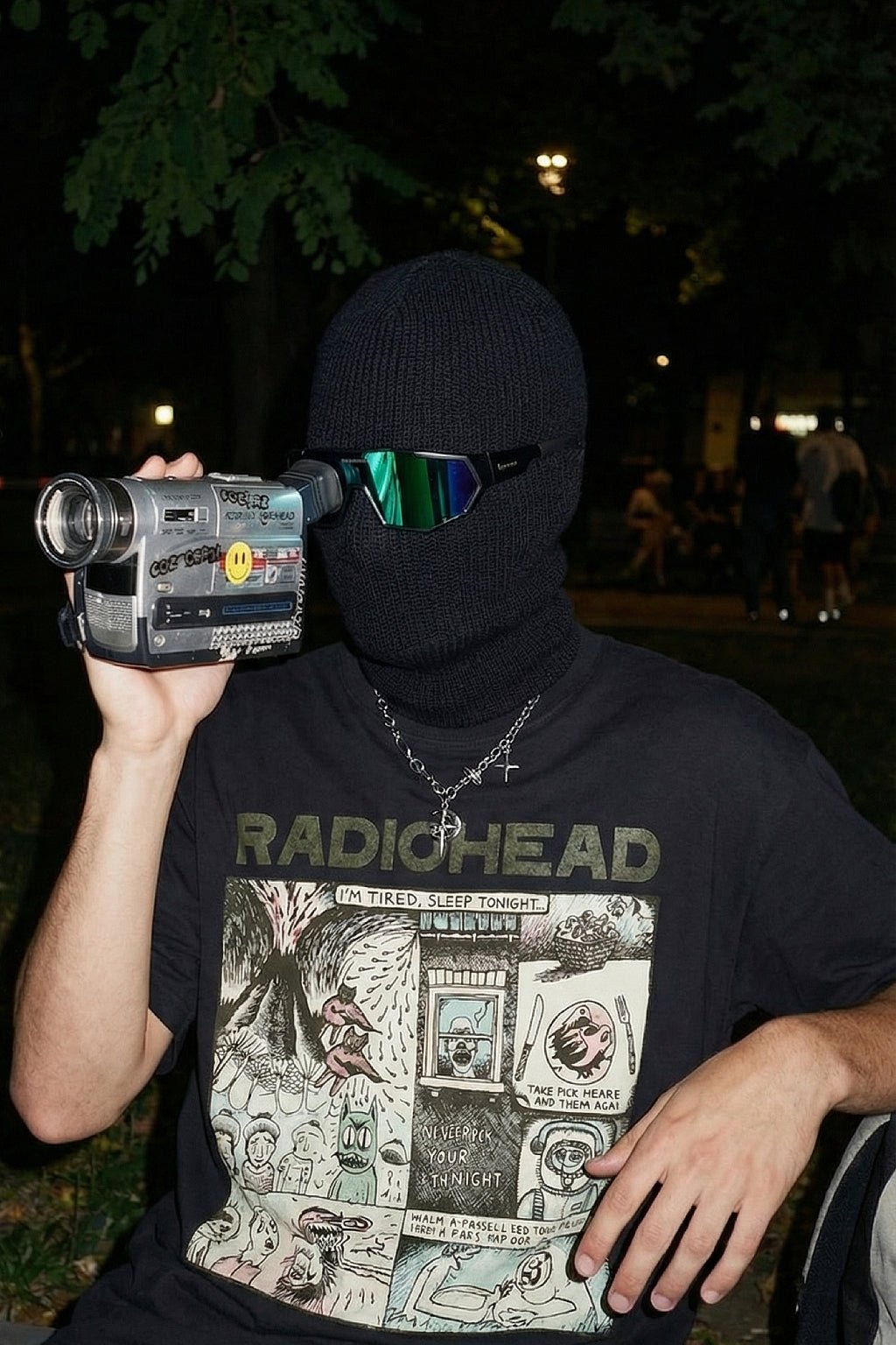 Collier lune etoile - y2k streetwear