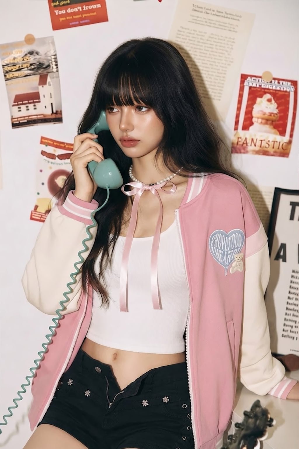 Collier ruban - y2k streetwear