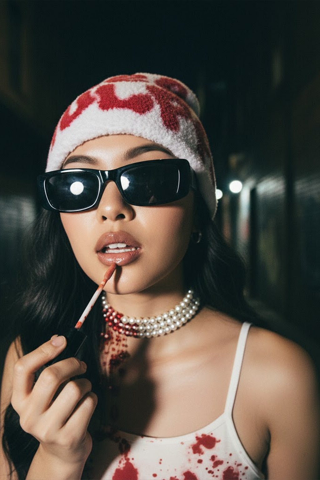 Collier sang - y2k streetwear