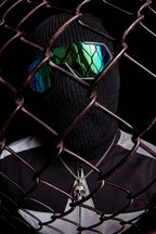 Collier tête de mort - y2k streetwear