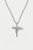 Collier uzi - y2k streetwear