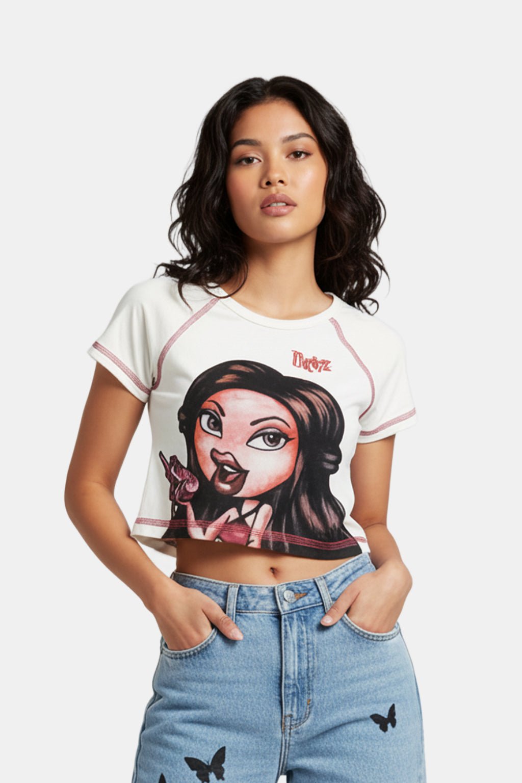 Crop top Bratz - y2k streetwear