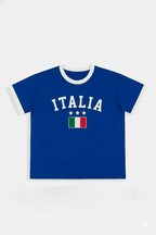 Crop top Italia - y2k streetwear