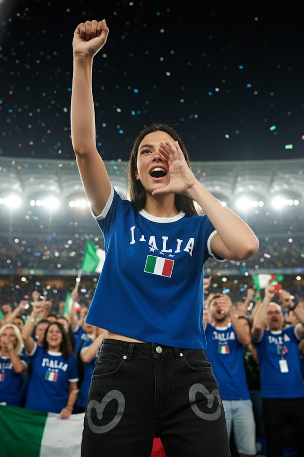 Crop top Italia - y2k streetwear