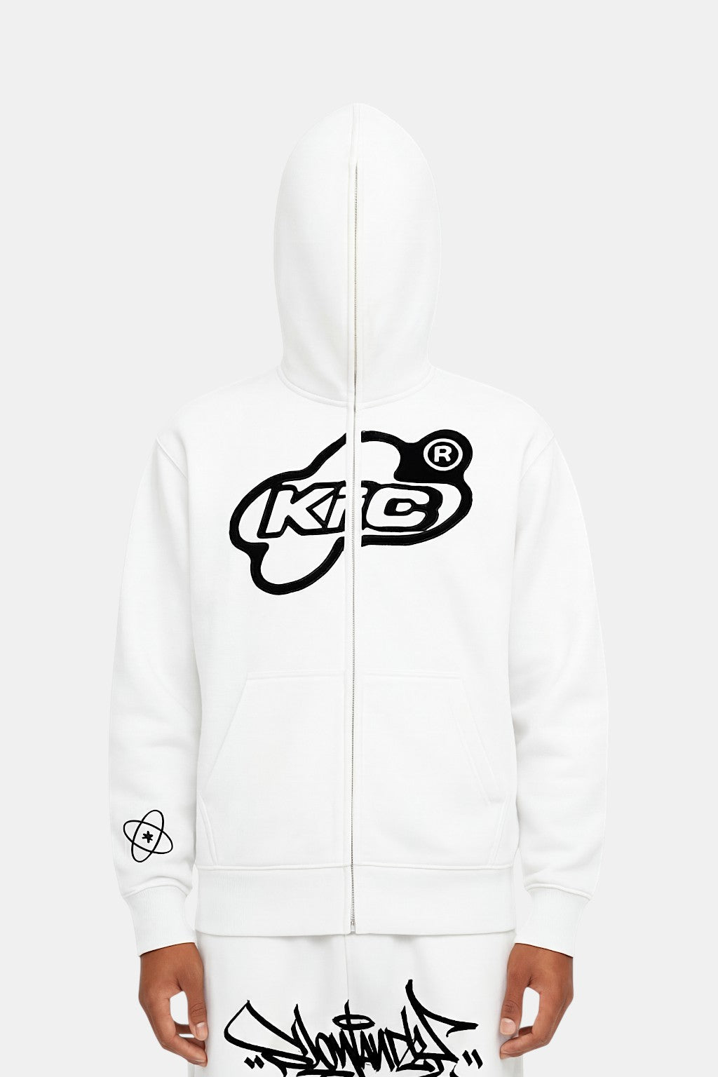 Custom full zip hoodies - y2k streetwear