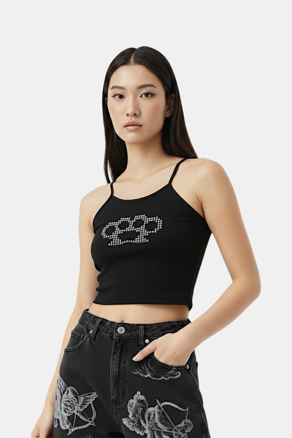 Debardeur poing americain - y2k streetwear