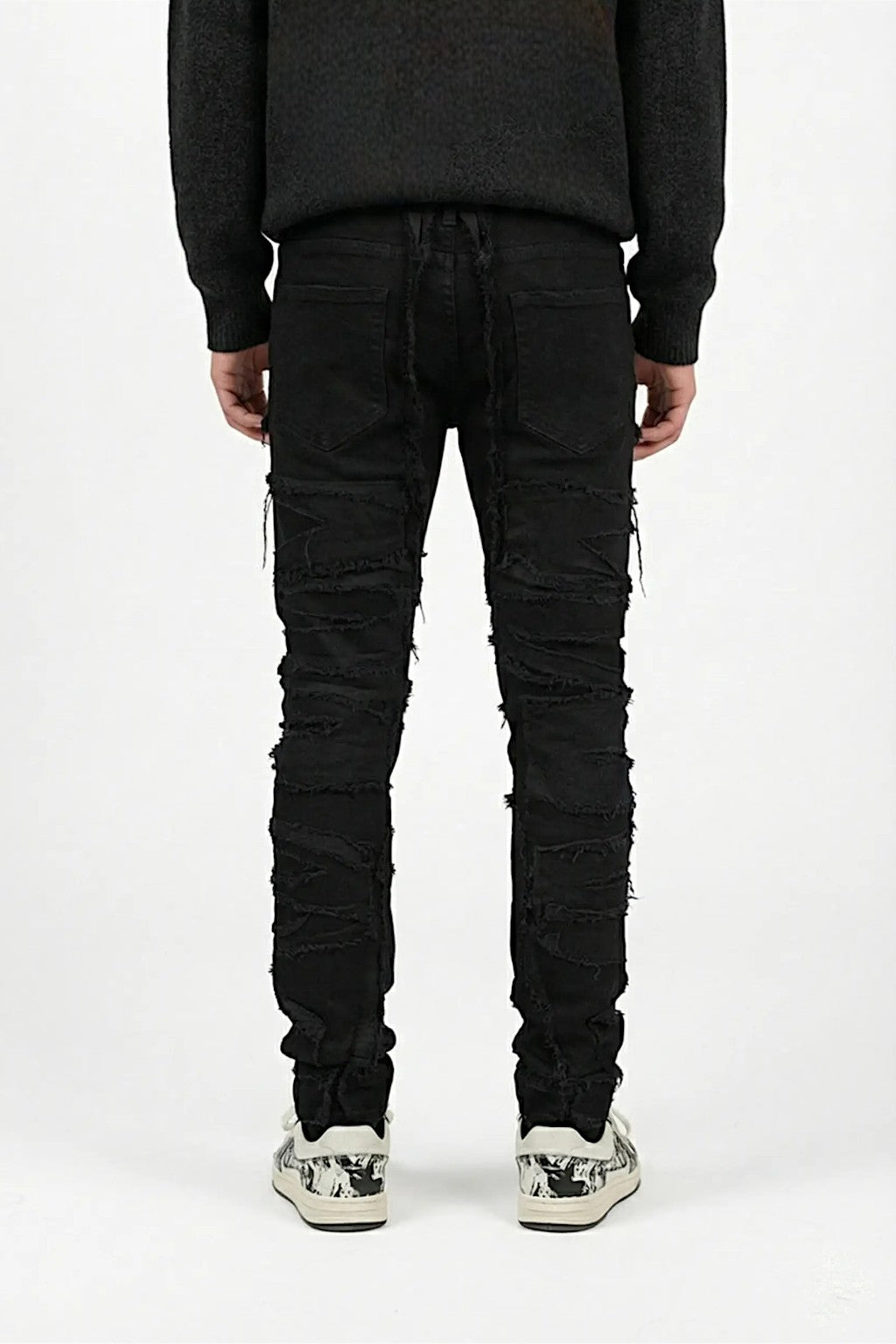 Distressed jeans - y2k streetwear