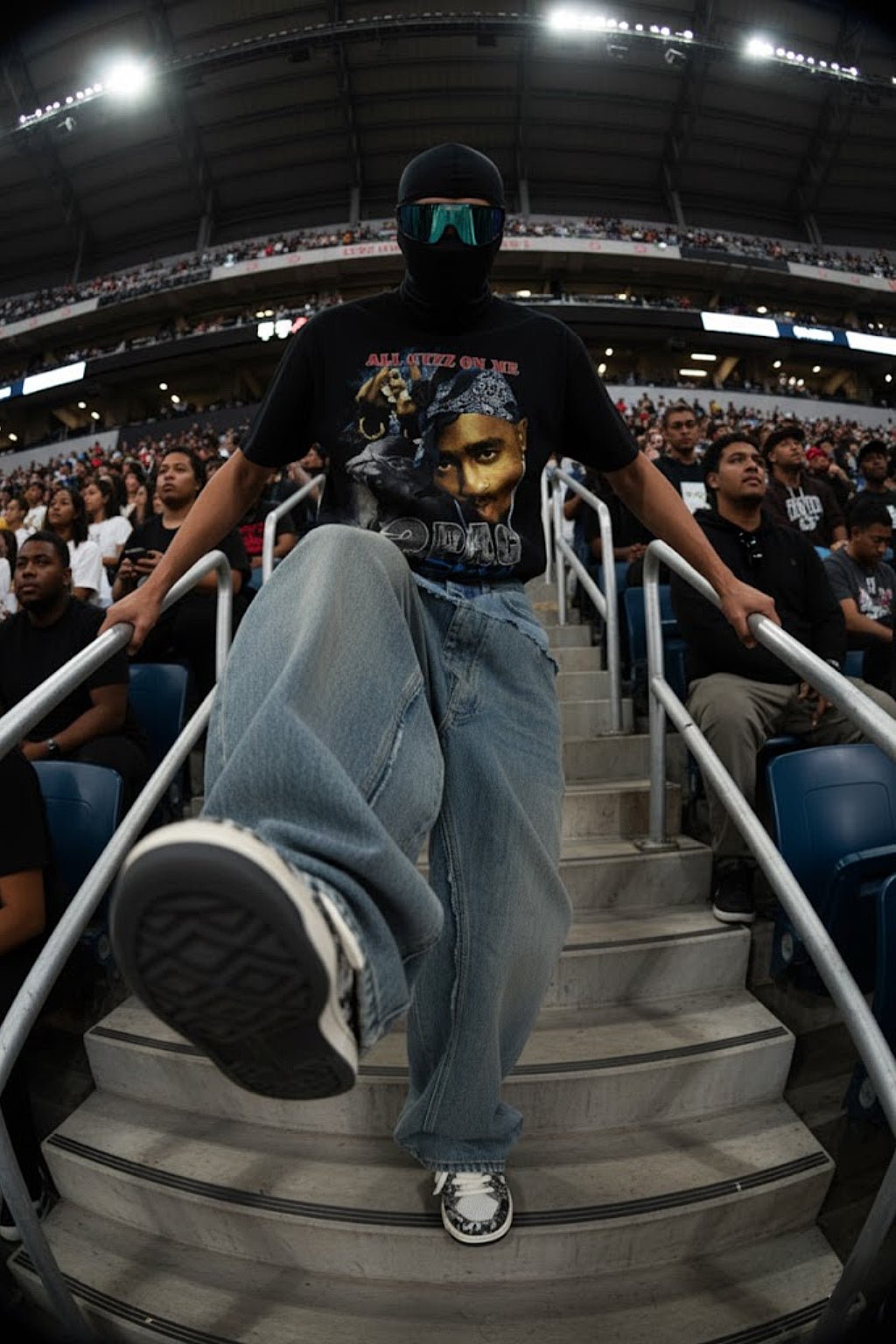 Double waist jean - y2k streetwear