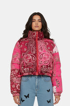 Doudoune bandana - y2k streetwear