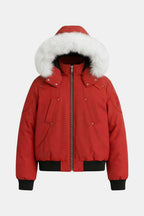 Doudoune capuche fourrure - y2k streetwear