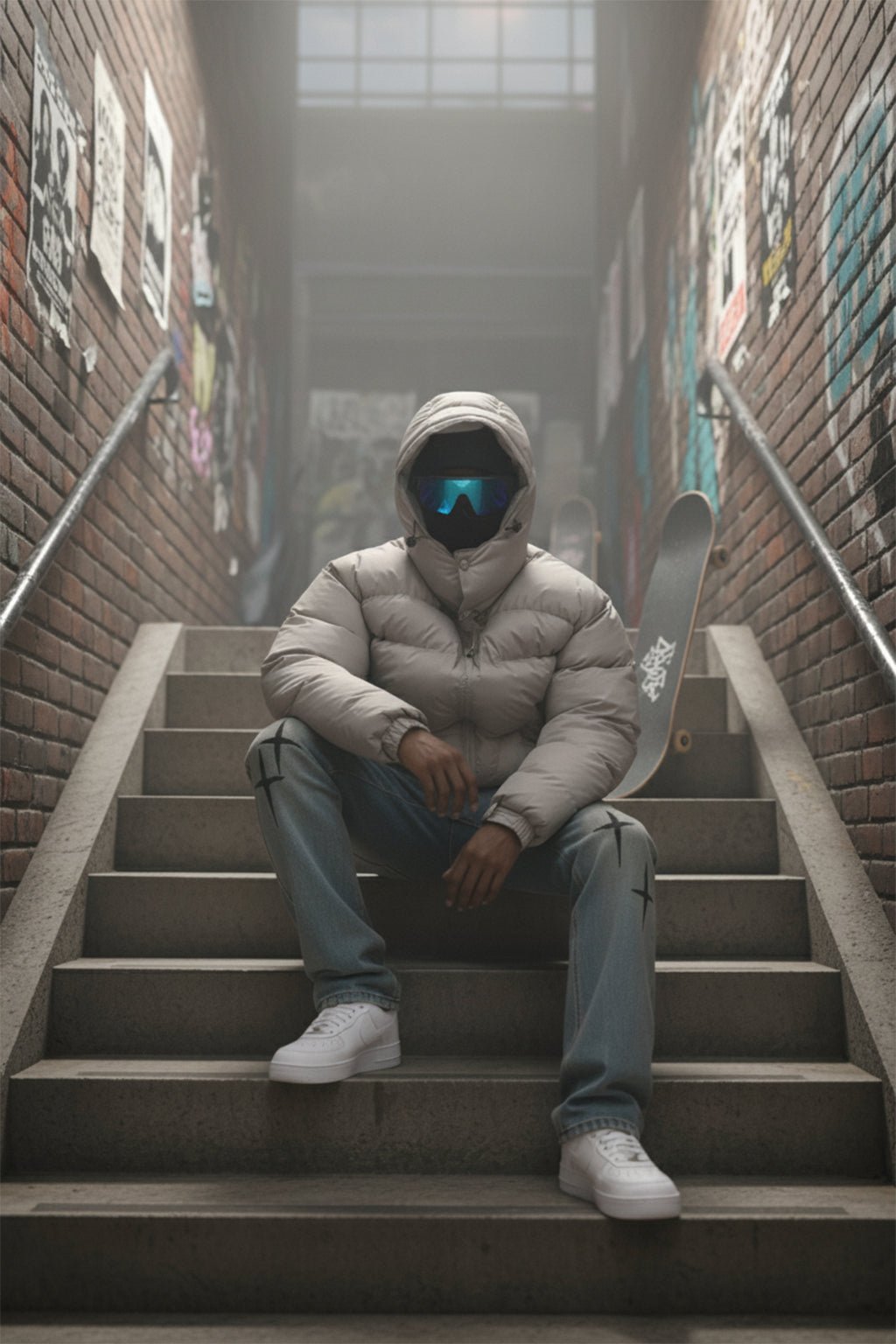 Doudoune drip - y2k streetwear