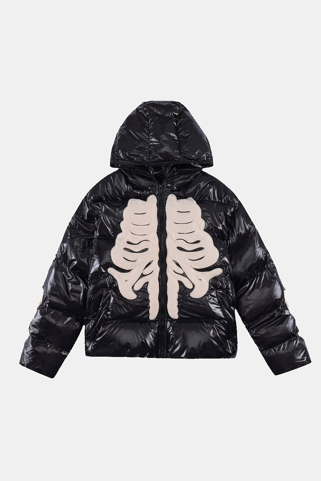 Skeleton down jacket | Y2K Streetwear | y2k streetwear