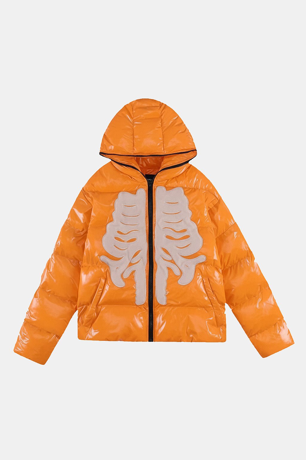 Doudoune squelette - y2k streetwear