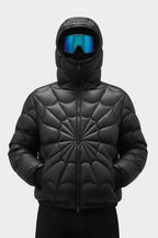 Doudoune toile d'araignée - y2k streetwear